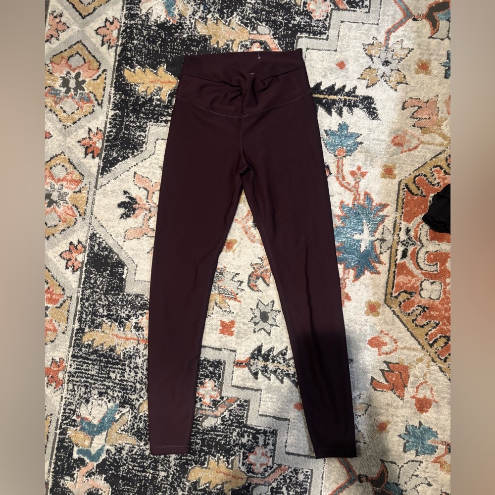 Old navy High-Waist Burgundy Leggings